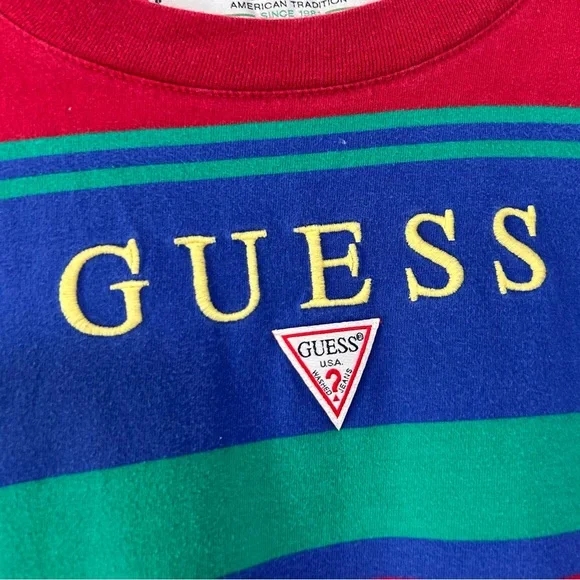 GUESS Camden Striped Tee - Picture 3 of 12